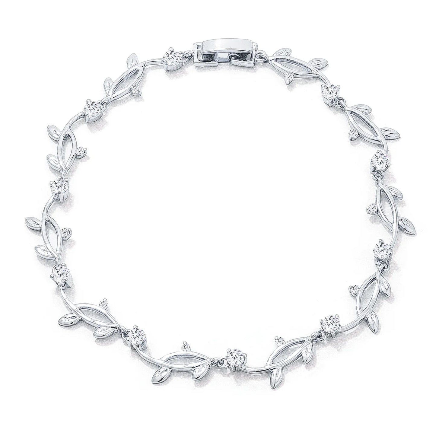 Willow Cubic Zircornia Vine Bracelet