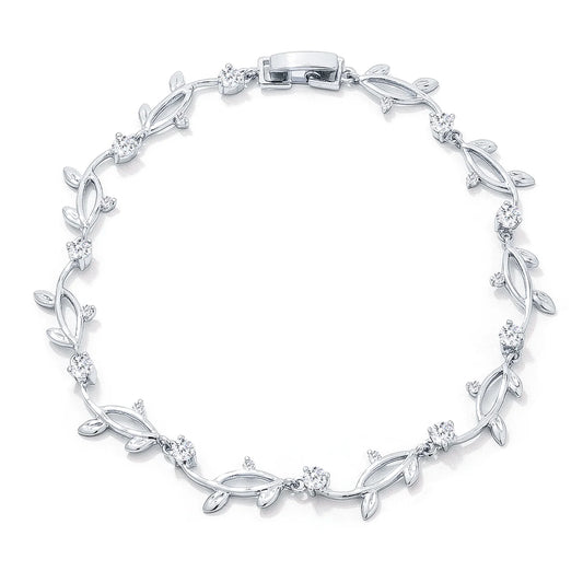 Willow Cubic Zircornia Vine Bracelet