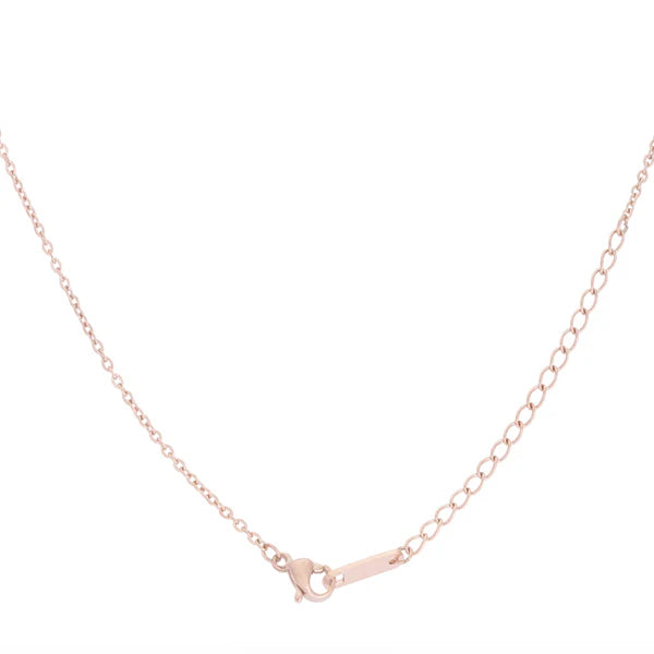 Chic Rose Gold Arrow Necklace